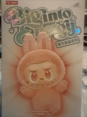 POP MART Biginto Flegsy Pink Plush Blind Box Figure